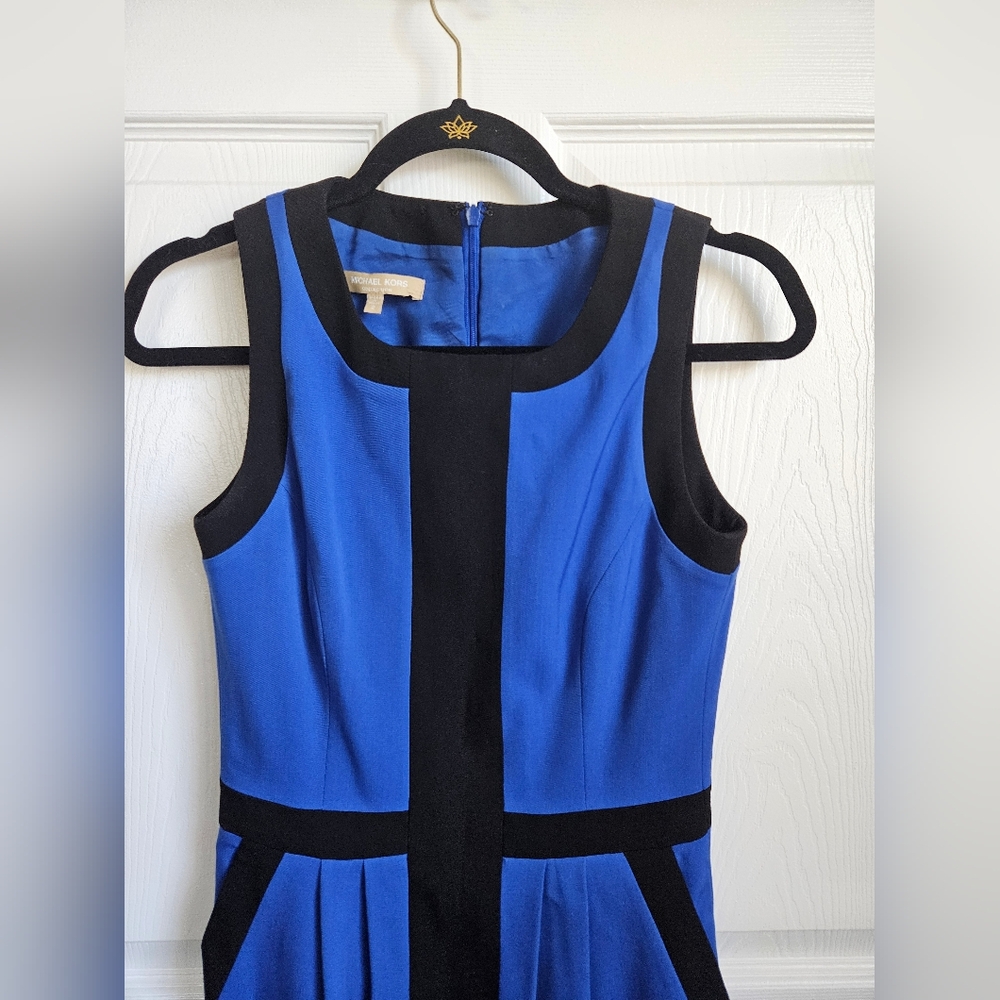 Michael Kors Collection Royal Blue Sheath Dress